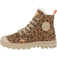 Palladium Botas marrón / naranja / negro