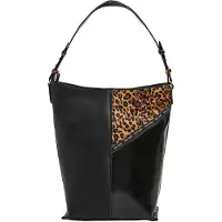 Pepe Jeans para mujer. PL0300029 Bolso Kya Leo negro (OSFA), Casual, Poliuretano, outlet 2026.