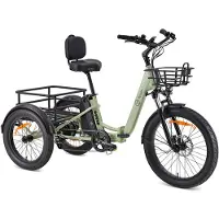 Youin Bicicleta Eléctrica Plegable Cargo Dover