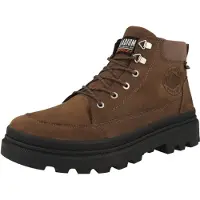 Palladium Botas 'Troopercuff' marrón oscuro / negro