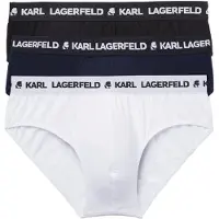 Karl Lagerfeld Braga azul oscuro / negro / blanco