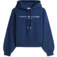 Tommy Hilfiger Sudadera azul oscuro / blanco