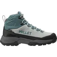 Millet - Zapatillas de senderismo Mujer - Ubic Mid GTX W Seaweed para Mujer de Cuero - Talla 6,5 UK - Blanco