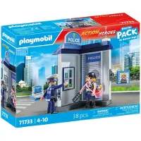 Playmobil Figura Pack Inicial Sala De Policía