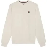 FILA Biella Regular Crewneck Sweatshirt Egret Talla: L | Jerséis Outlet | Hombre