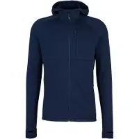Stoic - MerinoFleece240 StorforsSt. Zip Hoody - Sudadera de lana merina size 3XL, azul