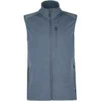 Stoic - MerinoWaffleFleece320 NorrdalSt. Vest - Chaleco de lana merina size S, gris