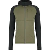 Stoic - MerinoFleece240 StorforsSt. Zip Hoody - Sudadera de lana merina size XXL, oliva
