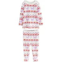 Next Pijama azul / rosa claro / rojo / blanco