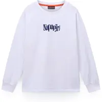 Napapijri Camiseta 'Fiemme' navy / amarillo / blanco