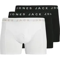Jack & Jones Calzoncillo boxer 'JACBENNETT' beige / negro / blanco