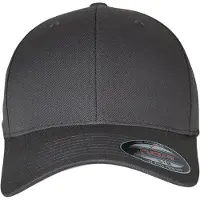 Flexfit Gorra 'Youth' gris oscuro / negro