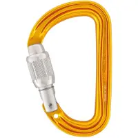 Petzl - Smd Screw-Lock - Mosquetones de rosca size With locking system - SL, naranja
