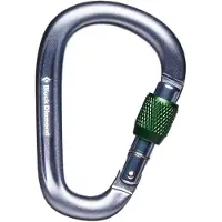 Black Diamond - Pearlock Screwgate Carabiner - Mosquetones HMS multicolor