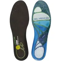 Sidas - Cushioning Gel Memory - Plantilla size 35-36 - XS, negro