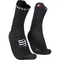 Compressport - Pro Racing Socks V4.0 Trail - Calcetines de running size T4 - EU 45-48, negro