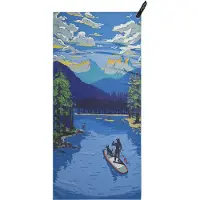 PackTowl - Personal - Toalla de microfibra size 64 x 137 cm - Body, daydream print
