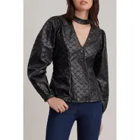 Anne Fontaine Olympia Top Black Talla: 40 | Manga Larga Outlet | Mujer | Negro