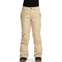 Volcom - Pantalones de esquí mujer - Kanyon Insulated Gore-Tex Pant W Oatmeal para Mujer - Talla M - Beige