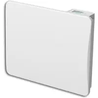 Warm Tech Calentador eléctrico de inercia - 1000 W - MARCA - Cerámica - 230 V - Para espacios de hasta 40 m³ - Blanco