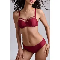 Marlies Dekkers Seduction Cabernet Print Plunge Balcony Bra Talla: 70B | Brasieres Outlet | Mujer