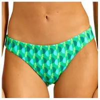 Seafolly - Women's Sorrento Reversible Hipster - Parte inferior de bikini size 44, naranja