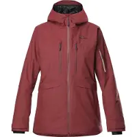 Eider - Chaquetas de esquí mujer - W Ayas Gore Tex Insulated Jkt Carmin para Mujer - Talla S - Burdeos