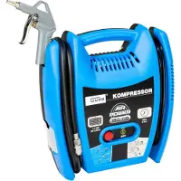 Güde Conjunto de compresor multiusos sin aceite 50077, de 6 piezas, 230 V, con una presión de aire de 8 bar