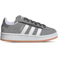 Adidas Originals adidasZapatilla de cierre cómodo y cordones elásticos Campus 00s 31 1/2 Grey Three / Cloud White / Cloud White Niño