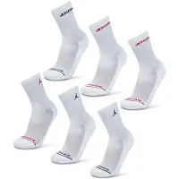 Jordan Calcetines rojo / negro / blanco