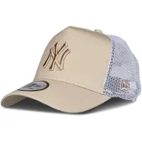 New Era Gorra 'NOS LEAGUE ESS EF NEYYAN' beige claro / blanco