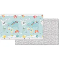 Skip Hop Alfombra De Juego Reversible Doble Para Viajeros