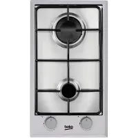 Beko Placa De Gas Hdcg 32220 Sx 60 Cm 2 Fuegos