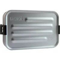SIGG - Alu Box Plus S - Conservación de alimentos size 0,8 l, gris