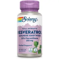 Solaray Cápsulas Super Resveratrol 250mg 30 Unidades