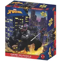 PRIME 3D Rompecabezas Lenticular De Spiderman Contra Venom