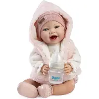 MuÑecas Guca Muñeca Reborn Elsa 42-46 Cm Sin Pelo