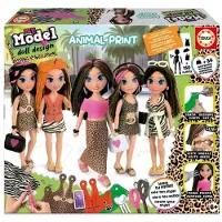 Educa Muñeca My Model Design Animal Print