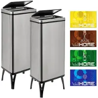 Wellhome Botes De Basura Inteligentes 60l 2 Unidades