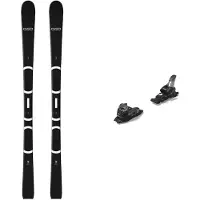 QEO Ski - Packs (esquí + fijaciones) - Pack QEO 70 Black 2024 de Madera - Negro