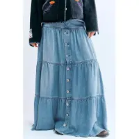 Stieglitz Tina Denim Skirt Blue Talla: 36 | Faldas Maxi Outlet | Mujer | Azul