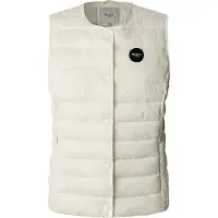Pepe Jeans para mujer. PL402584 Chaleco Jane blanco (M), Casual, Nylon, outlet 2026.