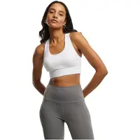 Urban Classics Sujetador deportivo blanco