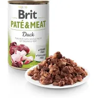 Brit Comida Húmeda Para Perros Adultos Paté De Carne Con Pato 6x400g