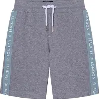 Hackett London para niño. HK580876 Short Tape gris (5Años= 109cm), Casual, Algodón, moda infantil, outlet 2026.