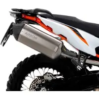 Arrow Silenciador Homologado Sonora Titanium With Carbon End Cap Husqvarna Norden 901 ´22