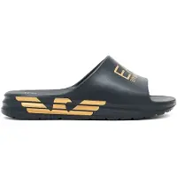EA7 para hombre. 7X000356_AF18618 Chanclas Crusher Distance negro (41), Plano, Ninguno, Beachwear, outlet 2026.