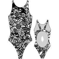 Turbo Traje De Baño Stickers Pro Resist