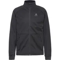 Odlo - Ropa para esquí nórdico - Essential Warm Jacket M Black de Softshell - Talla XL - Negro