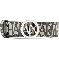 Armani Exchange para mujer. 941153CC75715655 Cinturón hebilla negro (65cm), Casual, Poliéster, outlet 2026.